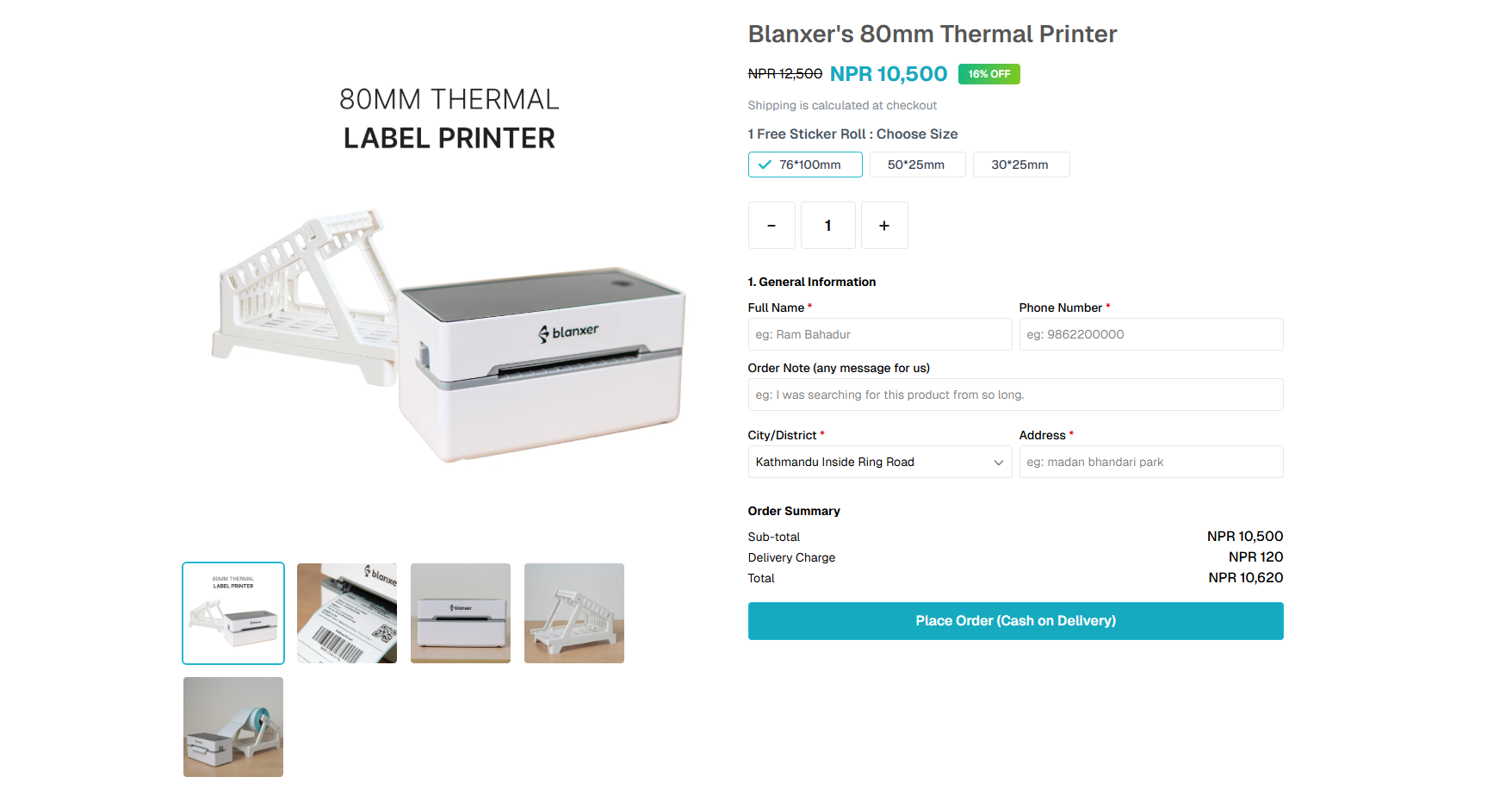 Direct Checkout Feature